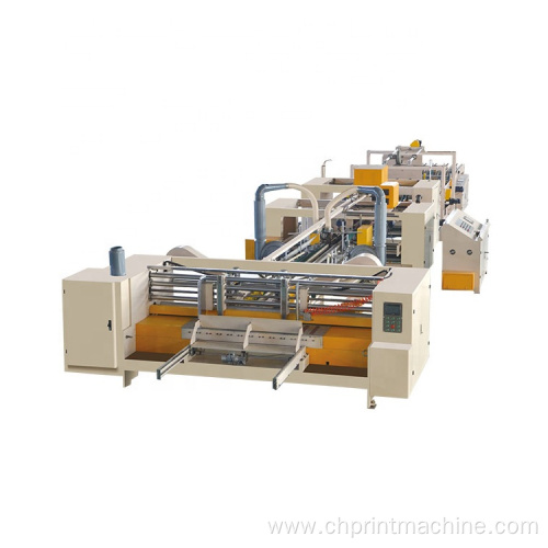 Double pieces automatic stitching machine for carton box